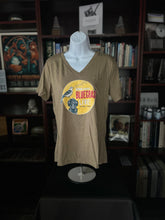 Load image into Gallery viewer, 2025 IBMA Bluegrass Live! T-Shirt - Olive V-Neck
